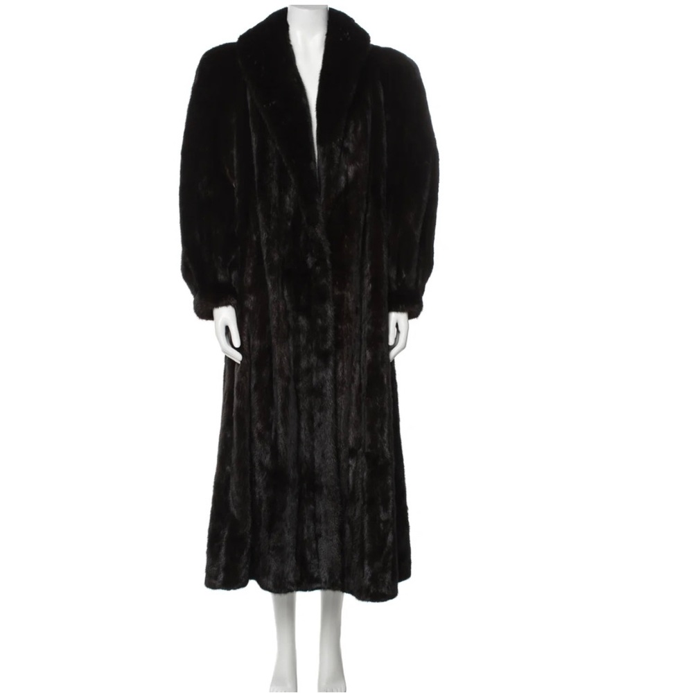 Dark Brown Mink Coat